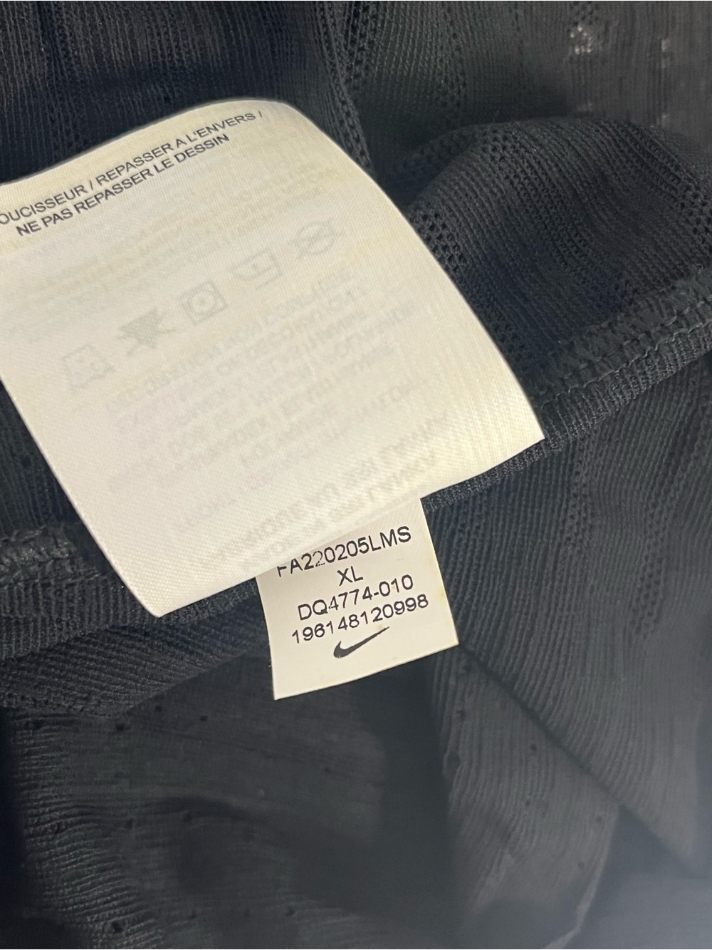 Nike Dri-FIT Aeroswift ADV Men’s Running Singlet X-large XL Black $90 - Picture 8 of 8